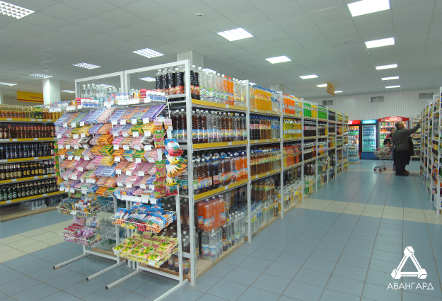 Стеллажи Продукты