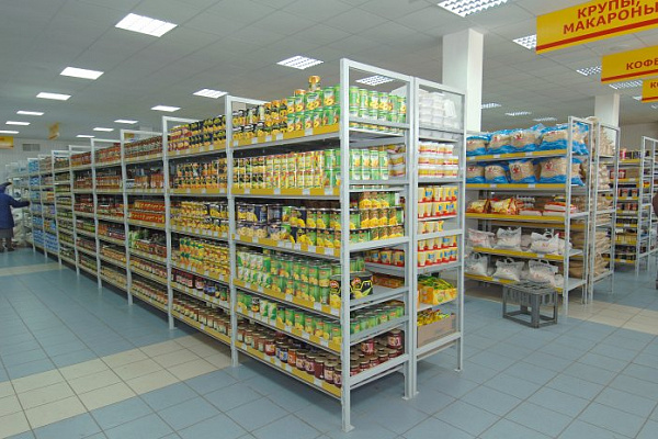 Стеллажи Продукты